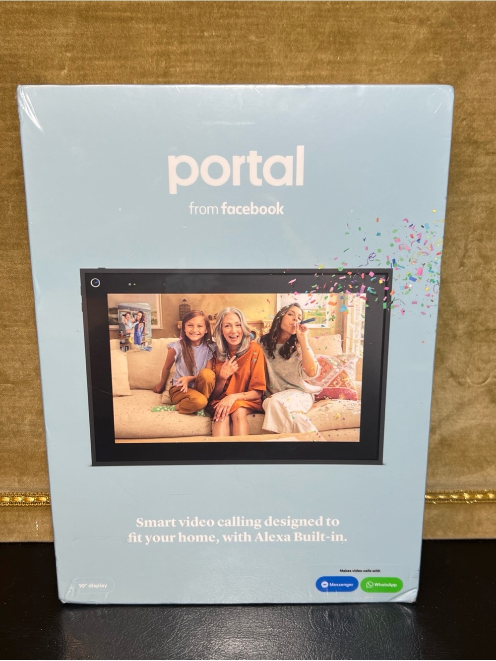 Facebook Portal Touch Screen Smart Video Calling 10" WD50JM/2019 Sealed NEW